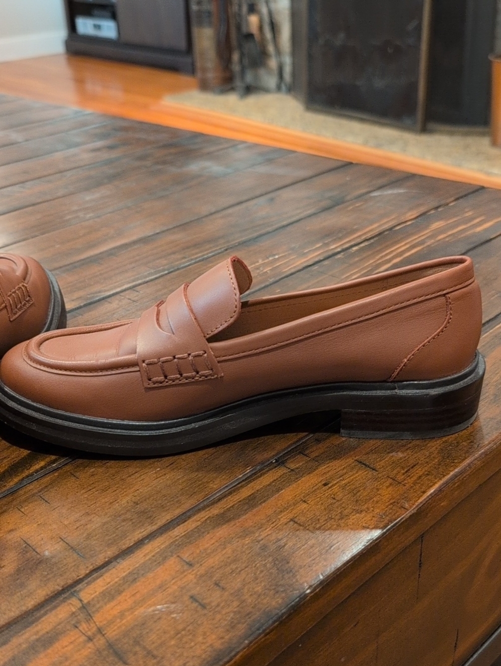 Madewell Vernon Leather Loafers Penny Loafer - Picture 7 of 9
